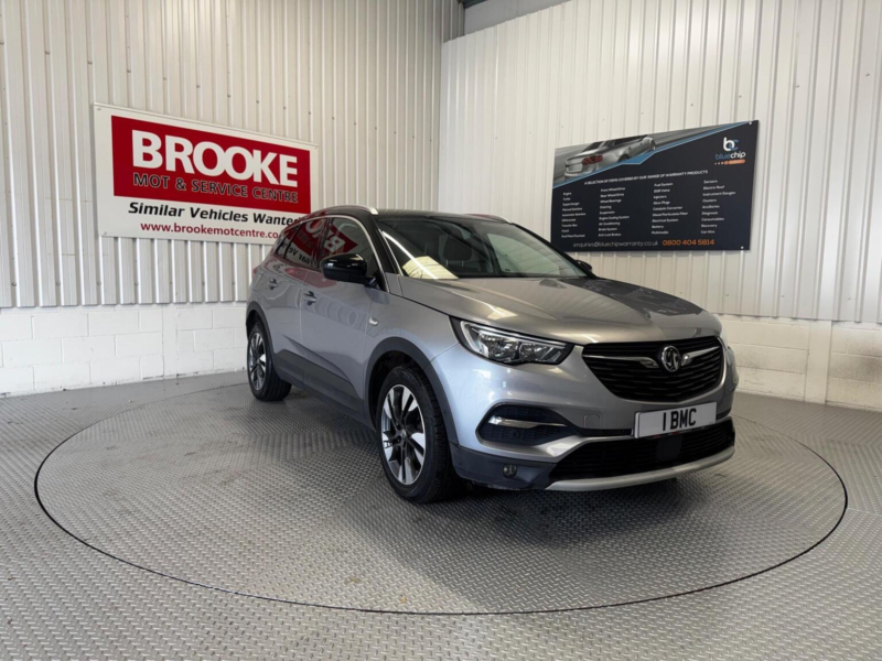 2019 Vauxhall Grandland X 1.2 Turbo Sport Nav Euro 6 (s/s) 5dr in Grey — image 1