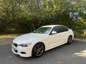 2017 BMW 3 Series 2.0 318d M Sport Auto Euro 6 (s/s) 4dr in White — image 4