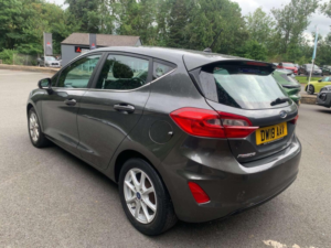 2018 Ford Fiesta 1.0t Ecoboost Zetec Euro 6 (s/s) 5dr in Grey — image 4