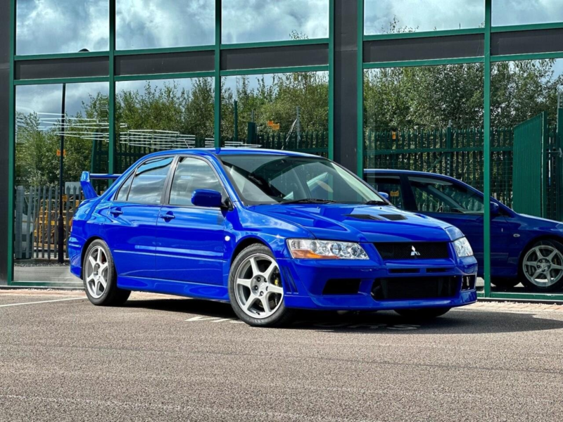 2004 Mitsubishi Lancer 2.0 Evolution Vii 4d 500+ Bhp in Blue — image 1