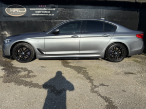 2017 BMW 5 Series 2.0 520d M Sport Saloon in Blue — image 3