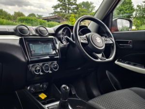 2018 Suzuki Swift 1.2 Dualjet Mhev Sz5 Hatchback 5dr Petrol Hybrid Manual Allgrip Euro 6 (s/s) (90 Ps) in Red — image 2