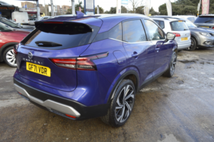 2021 Nissan Qashqai 1.3 Dig-T Mhev Tekna+ in Blue — image 2