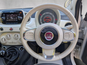 2015 Fiat 500 1.2 Lounge Euro 6 (s/s) 3dr in White — image 3