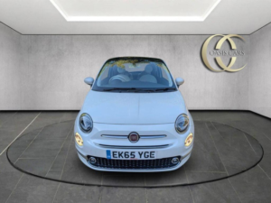 2015 Fiat 500 1.2 Lounge Euro 6 (s/s) 3dr in White — image 4