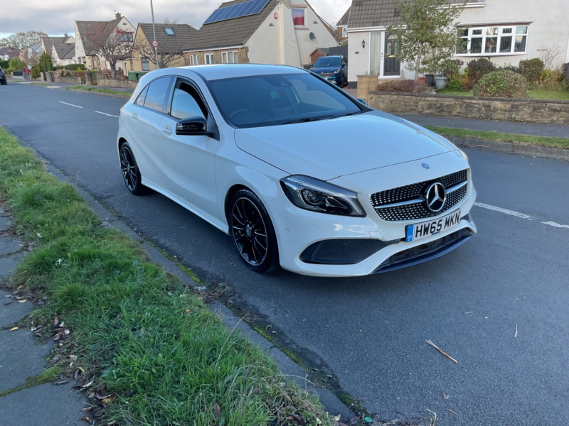 2019 Mercedes-Benz A Class 2.1 A200d Amg Line in White — image 1