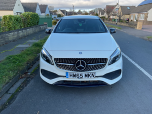 2019 Mercedes-Benz A Class 2.1 A200d Amg Line in White — image 2