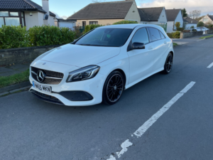 2019 Mercedes-Benz A Class 2.1 A200d Amg Line in White — image 6