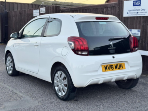 2018 Peugeot 108 1.0 Active Euro 6 3dr in White — image 2