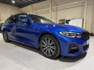 2021 BMW 3 Series 2.0 330e 12kwh M Sport Touring Auto Euro 6 (s/s) 5dr in Blue — image 2