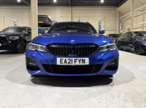 2021 BMW 3 Series 2.0 330e 12kwh M Sport Touring Auto Euro 6 (s/s) 5dr in Blue — image 3