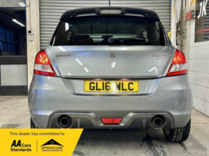 2016 Suzuki Swift 1.6 Sport Euro 6 3dr (snav) in Grey — image 5