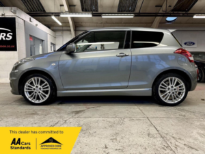 2016 Suzuki Swift 1.6 Sport Euro 6 3dr (snav) in Grey — image 6