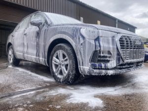 2022 Audi Q3 1.4 Tfsie 45 Technik SUV 5dr Petrol Plug-In Hybrid S Tronic Euro 6 (s/s) 13kwh (245 Ps) in Blue — image 5