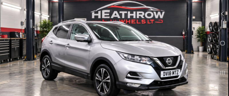 2018 Nissan Qashqai 1.2 Dig-T N-Connecta Euro 6 (s/s) 5dr in Silver — image 1