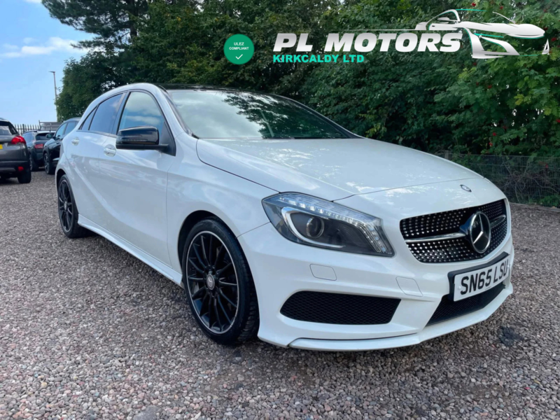 2015 Mercedes-Benz A Class 2.1 A220 Cdi Amg Night Edition Hatchback 5dr Diesel 7g-Dct Euro 6 (s/s) (170 Ps) in White — image 1