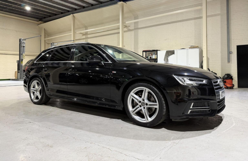 2017 Audi A4 Avant 2.0 Tdi Ultra S Line S Tronic Euro 6 (s/s) 5dr in Black — image 1