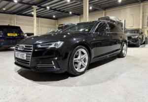 2017 Audi A4 Avant 2.0 Tdi Ultra S Line S Tronic Euro 6 (s/s) 5dr in Black — image 4