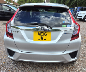 2016 Honda Fit 1.5l Hybrid- Ulez/caz Pass-Half Leather Seats- Free 24months Gold Warranty & 12months Aa Breakdown Cover in Silver — image 5