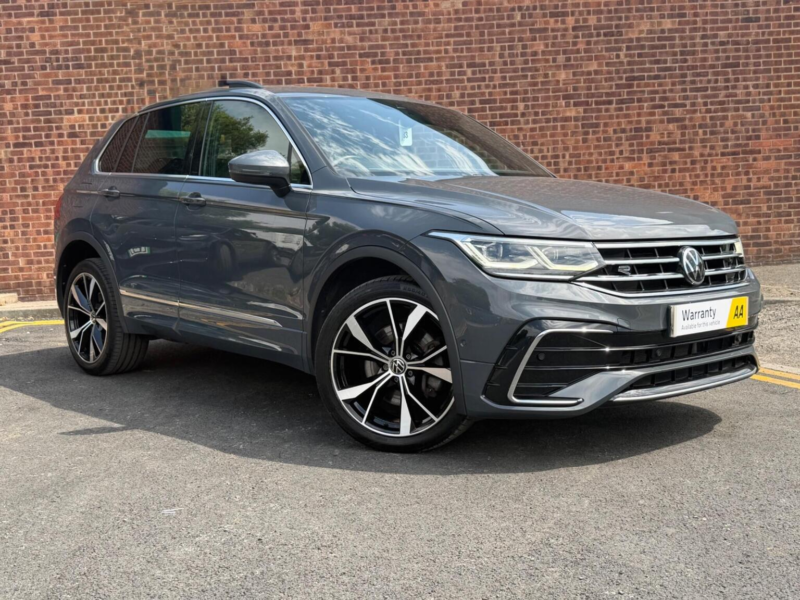 2022 Volkswagen Tiguan 1.4 Tsi 13kwh R-Line DSG Euro 6 (s/s) 5dr in Grey — image 1