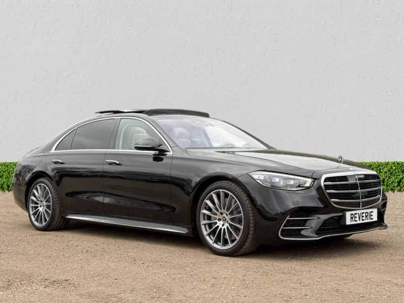 2026 Mercedes-Benz S-Class 3.0 S580el 22kwh Amg Line (premium Plus, Executive) Saloon 4dr Petrol Plug-In Hybrid G-Tronic+ 4matic Euro 6 (s/s) (510 Ps) in Black — image 1