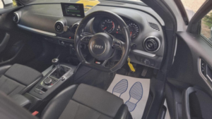 2016 Audi A3 1.4 Tfsi S Line Sportback Euro 6 (s/s) 5dr (nav) in White — image 3