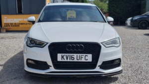 2016 Audi A3 1.4 Tfsi S Line Sportback Euro 6 (s/s) 5dr (nav) in White — image 5
