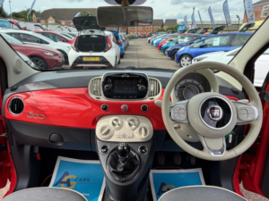 2016 Fiat 500 1.2 Lounge Euro 6 (s/s) 3dr in Pink — image 2