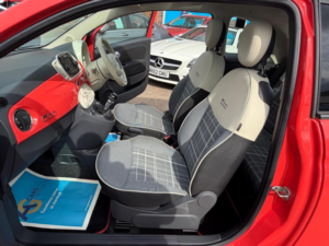 2016 Fiat 500 1.2 Lounge Euro 6 (s/s) 3dr in Pink — image 4