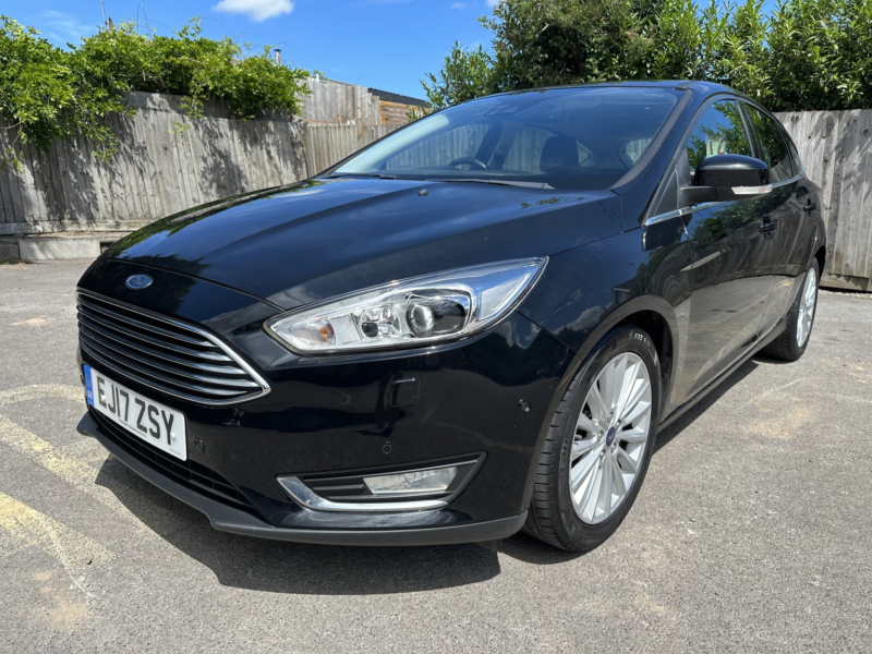 2017 Ford Focus 1.0 T Ecoboost Titanium X in Black — image 1