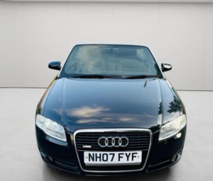 2007 Audi A4 Cabriolet 2.0 Tdi S Line 2dr in Black — image 2