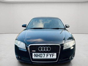2007 Audi A4 Cabriolet 2.0 Tdi S Line 2dr in Black — image 4