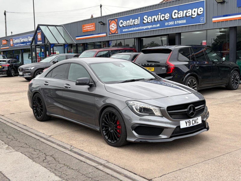 2016 Mercedes-Benz Cla 2.0 Cla45 Amg Coupe Spds Dct 4matic Euro 6 (s/s) 4dr in Grey — image 1
