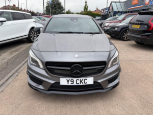 2016 Mercedes-Benz Cla 2.0 Cla45 Amg Coupe Spds Dct 4matic Euro 6 (s/s) 4dr in Grey — image 3