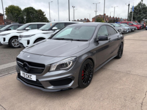 2016 Mercedes-Benz Cla 2.0 Cla45 Amg Coupe Spds Dct 4matic Euro 6 (s/s) 4dr in Grey — image 5