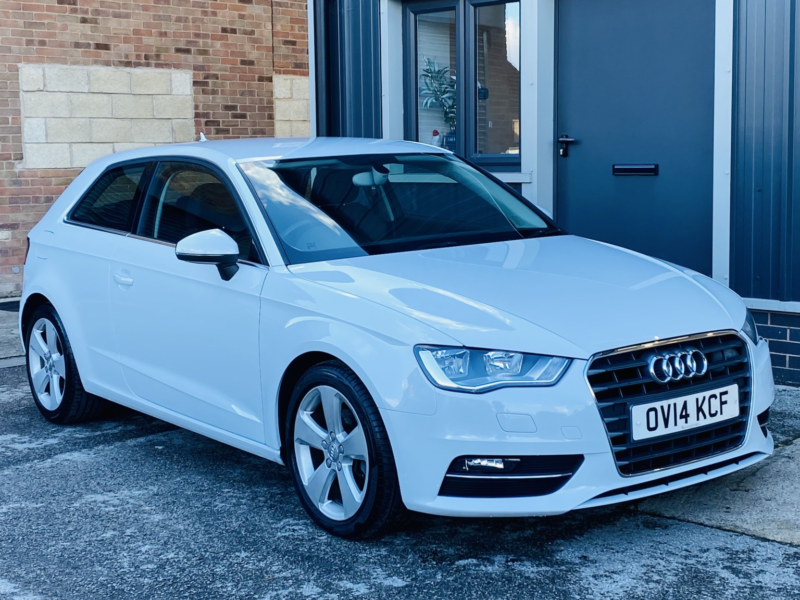 2014 Audi A3 1.6 Tdi Sport £20 Road Tax in White — image 1