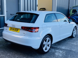 2014 Audi A3 1.6 Tdi Sport £20 Road Tax in White — image 4