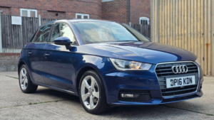 2016 Audi A1 1.6 Tdi Sport Sportback Euro 6 (s/s) 5dr in Blue — image 4