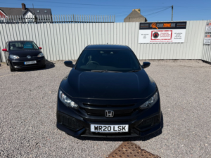 2020 Honda Civic 1.0 Vtec Turbo Se Hatchback 5dr Petrol Manual Euro 6 (s/s) (126 Ps) in Black — image 3