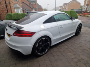 2014 Audi Tt 2.0 Tdi Black Edition in White — image 2