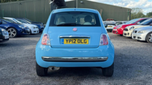 2012 Fiat 500 1.2 Lounge Euro 5 (s/s) 3dr in Blue — image 6