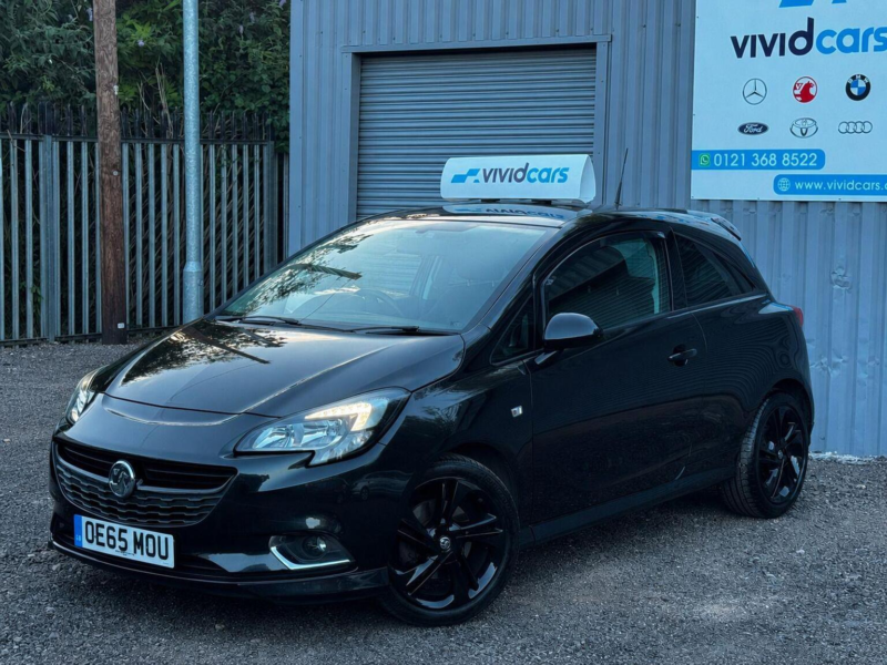 2016 Vauxhall Corsa 1.4i Turbo Ecoflex Limited Edition Euro 6 (s/s) 3dr in Black — image 1