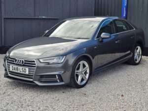 2018 Audi A4 2.0 Tdi S Line S Tronic Euro 6 (s/s) 4dr in Grey — image 3