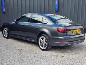 2018 Audi A4 2.0 Tdi S Line S Tronic Euro 6 (s/s) 4dr in Grey — image 4
