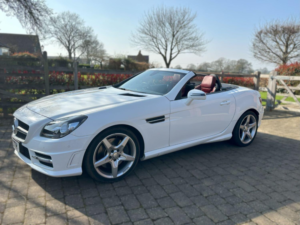 2013 Mercedes-Benz Slk 2.1 Slk250 Cdi Amg Sport in White — image 2