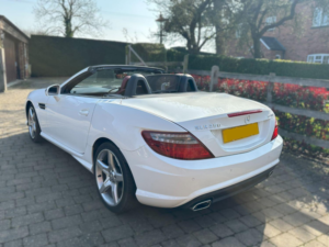 2013 Mercedes-Benz Slk 2.1 Slk250 Cdi Amg Sport in White — image 3