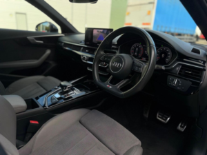 2023 Audi A4 2.0 Tfsi 35 Black Edition S Tronic Euro 6 (s/s) 4dr in Black — image 3