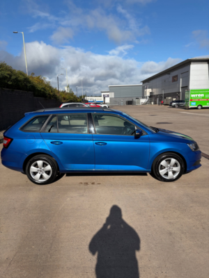 2017 Skoda Fabia 1.0 Tsi Se Estate 5dr Petrol Manual Euro 6 (s/s) (95 Ps) in Blue — image 6