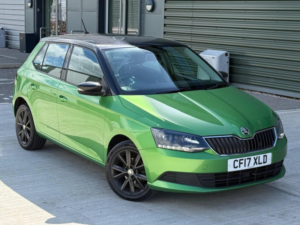 2017 Skoda Fabia 1.2 Tsi Colour Edition Euro 6 (s/s) 5dr in Green — image 3