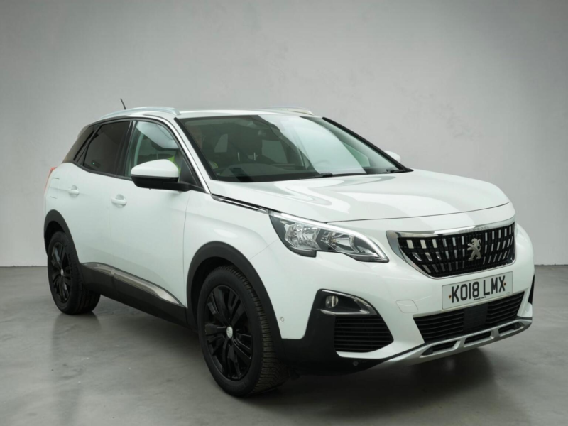 2018 Peugeot 3008 1.2 Puretech Allure Eat Euro 6 (s/s) 5dr in White — image 1